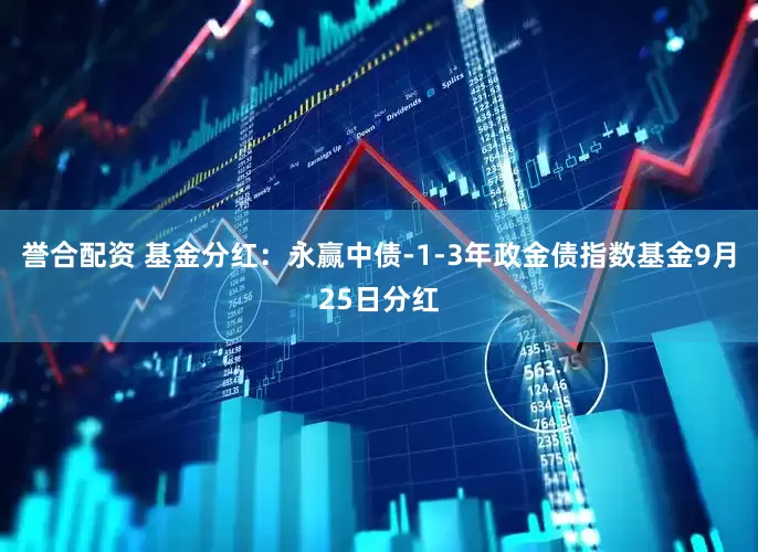 誉合配资 基金分红：永赢中债-1-3年政金债指数基金9月25日分红