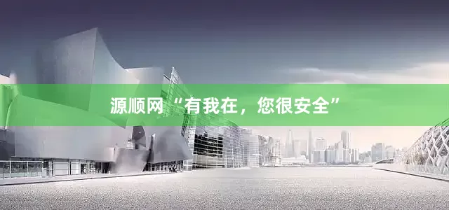 源顺网 “有我在，您很安全”